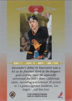 1996-97 Leaf Limited #8 Alexander Mogilny Back