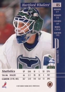 1996-97 Leaf Preferred #85 Sean Burke Back