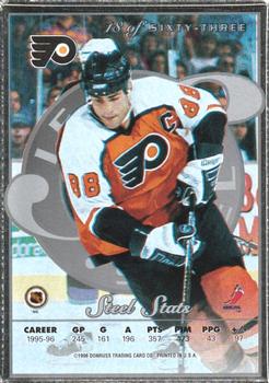 1996-97 Leaf Preferred - Steel #18 Eric Lindros Back