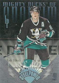 1996-97 Leaf Preferred - Steel Power #10 Teemu Selanne Front