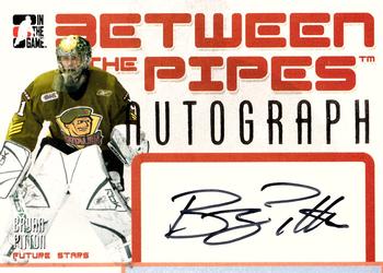 2006-07 In The Game Between The Pipes - Autograph #A-BPI Bryan Pitton  Front