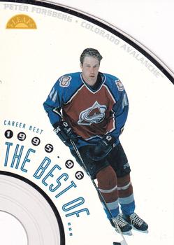 1996-97 Leaf - The Best of… #8 Peter Forsberg Front