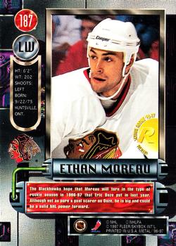1996-97 Metal Universe #187 Ethan Moreau Back