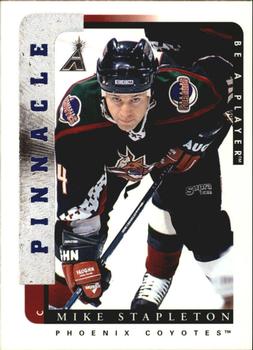 1996-97 Pinnacle Be a Player #92 Mike Stapleton Front