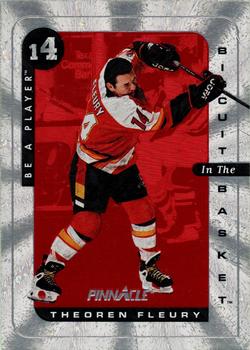 1996-97 Pinnacle Be a Player - Biscuit in the Basket #4 Theoren Fleury Front