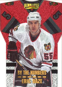 1996-97 Pinnacle - By the Numbers #11 Eric Daze Front