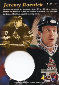 1996-97 Pinnacle Mint Collection #15 Jeremy Roenick Back