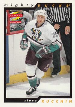 1996-97 Score #186 Steve Rucchin Front