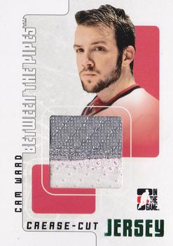 2007-08 In The Game Between the Pipes - Jerseys #CCJ-04 Cam Ward  Front