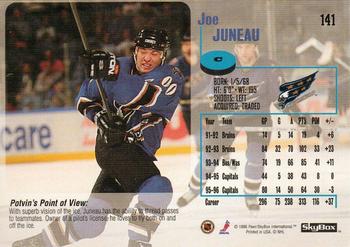 1996-97 SkyBox Impact #141 Joe Juneau Back
