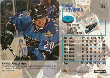 1996-97 SkyBox Impact #142 Michal Pivonka Back