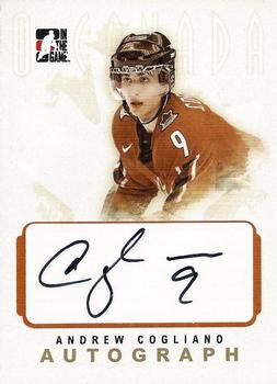 2007-08 In The Game O Canada - Autographs #A-AC Andrew Cogliano  Front