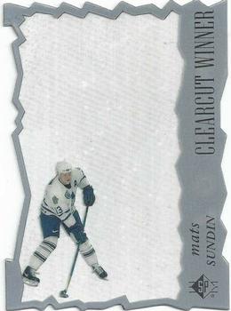 1996-97 SP - Clearcut Winner #CW12 Mats Sundin Front