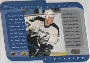 1996-97 SP - Holoview Collection #HC12 Chris Gratton Back