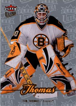 2007-08 Ultra - Ice Medallion #186 Tim Thomas  Front