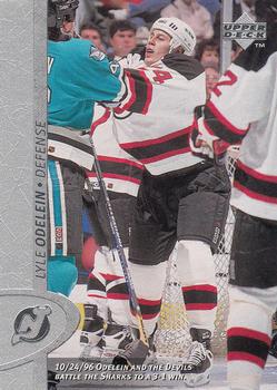 1996-97 Upper Deck #289 Lyle Odelein Front