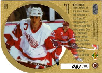 2022-23 UD Upper Deck Steve Yzerman NHCD Legends On Ice Hockey Card #27 Mint
