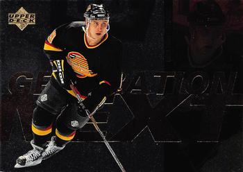 1996-97 Upper Deck - GenerationNext #X29 Alexander Mogilny / Valeri Bure Front