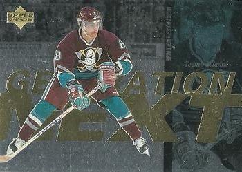 1996-97 Upper Deck - GenerationNext #X16 Teemu Selanne / Saku Koivu Front