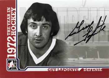 2009-10 In The Game 1972 The Year In Hockey - Autographs #A-GLA Guy Lapointe Front