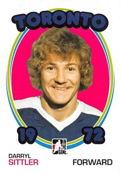 2009-10 In The Game 1972 The Year In Hockey - Blank Backs #20 Darryl Sittler  Front