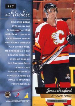 1996-97 Zenith #117 Jonas Hoglund Back