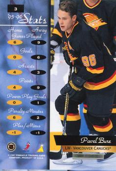 1996-97 Zenith #3 Pavel Bure Back