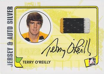 2009-10 In The Game 1972 The Year In Hockey - Game Used Jersey Autographs Silver #MA-TO Terry O'Reilly  Front