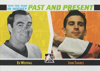 2009-10 In The Game 1972 The Year In Hockey - Past and Present #PP-10 Ed Westfall / John Tavares  Front