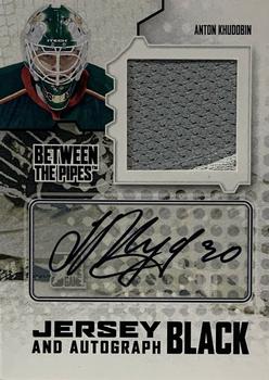 2009-10 In The Game Between The Pipes - Jerseys Autographs #MA-AK Anton Khudobin  Front