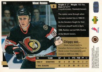 1997-98 Collector's Choice #176 Wade Redden Back