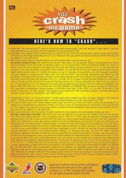 1997-98 Collector's Choice - You Crash the Game #C29 Jarome Iginla Back