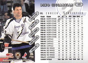 1997-98 Donruss #177 Dino Ciccarelli Back