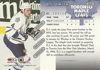 1997-98 Donruss #206 D.J. Smith Back