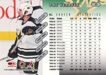 1997-98 Donruss #23 Pat Verbeek Back