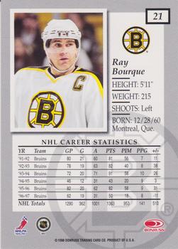 1997-98 Donruss Elite #21 Ray Bourque Back