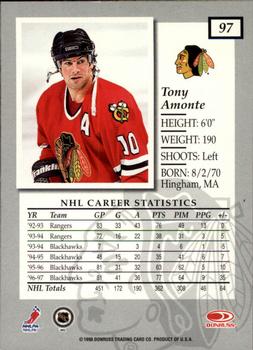 1997-98 Donruss Elite #97 Tony Amonte Back