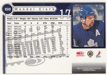 1997-98 Donruss Priority #150 Wendel Clark Back