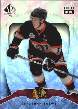 2009-10 SP Authentic - Holo F/X #FX16 Jonathan Toews  Front
