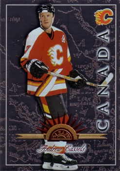 1997-98 Leaf International Stars #106 Andrew Cassels Front