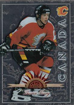 1997-98 Leaf International Stars #136 Theoren Fleury Front