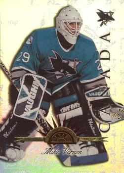 1997-98 Leaf International Stars - Universal Ice #94 Mike Vernon Front