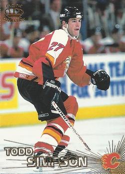 1997-98 Pacific Crown Collection #73 Todd Simpson Front