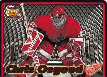 1997-98 Pacific Crown Collection - In the Cage Die Cuts #7 Chris Osgood Front