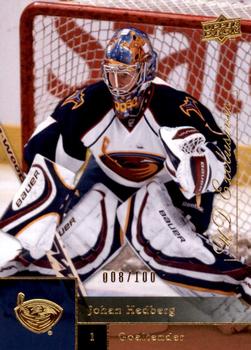 2009-10 Upper Deck - UD Exclusives #328 Johan Hedberg Front