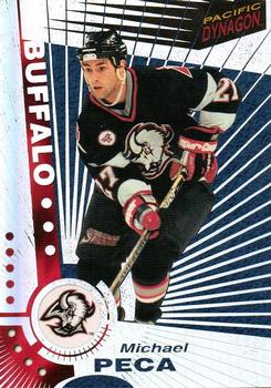 1997-98 Pacific Dynagon - Tandems #33 Michael Peca / Tony Amonte Front