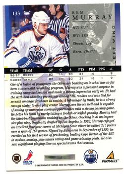 1997-98 Pinnacle #133 Rem Murray Back