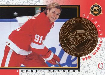 1997-98 Pinnacle Mint Collection - Bronze #14 Sergei Fedorov Front