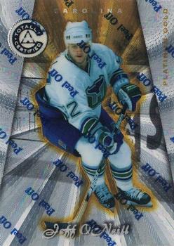 1997-98 Pinnacle Totally Certified - Platinum Gold #128 Jeff O'Neill Front
