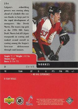 1997-98 Upper Deck Black Diamond #104 Derek Morris Back